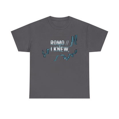 ROMO // I Knew. Minimalist Statement Tee - Candleholm