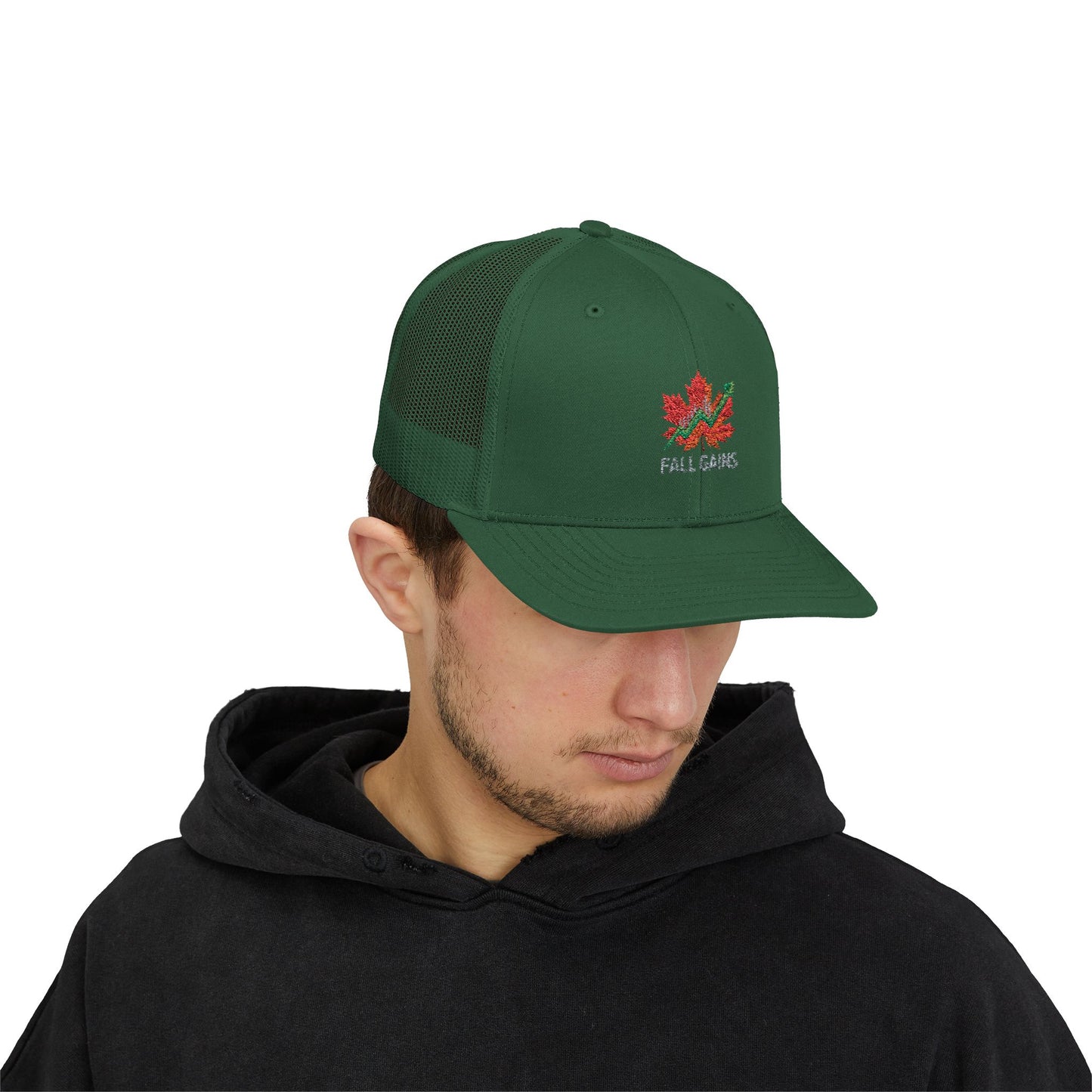 Q4 Execution Season Hoodie - Trading Charts Gridiron Design