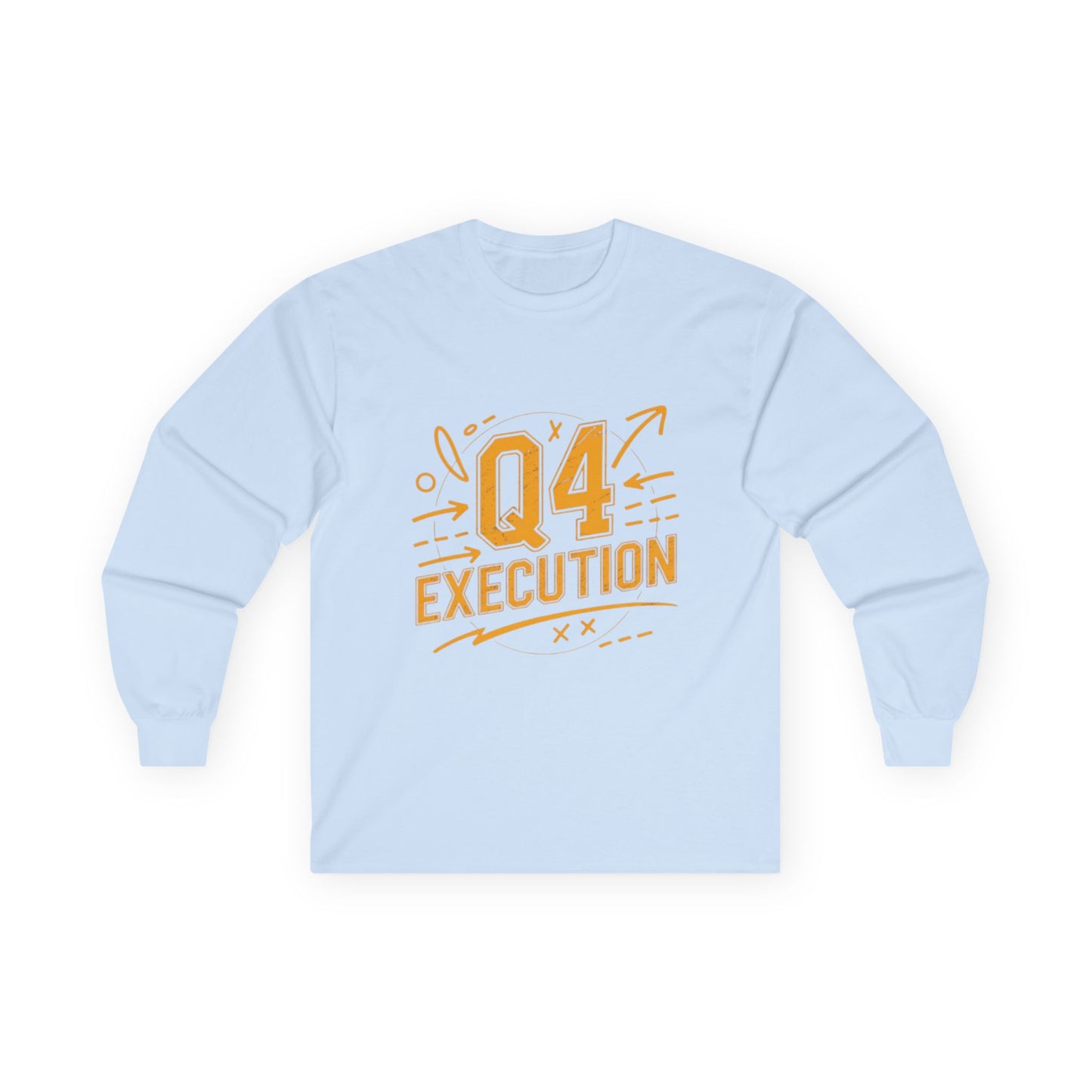 The Autumn Execution Playbook – Q4 Trading Unisex Long Sleeve Tee, Motivational Gift, Business Casual Top, Team Spirit Shirt, Office Holiday Apparel - Candleholm
