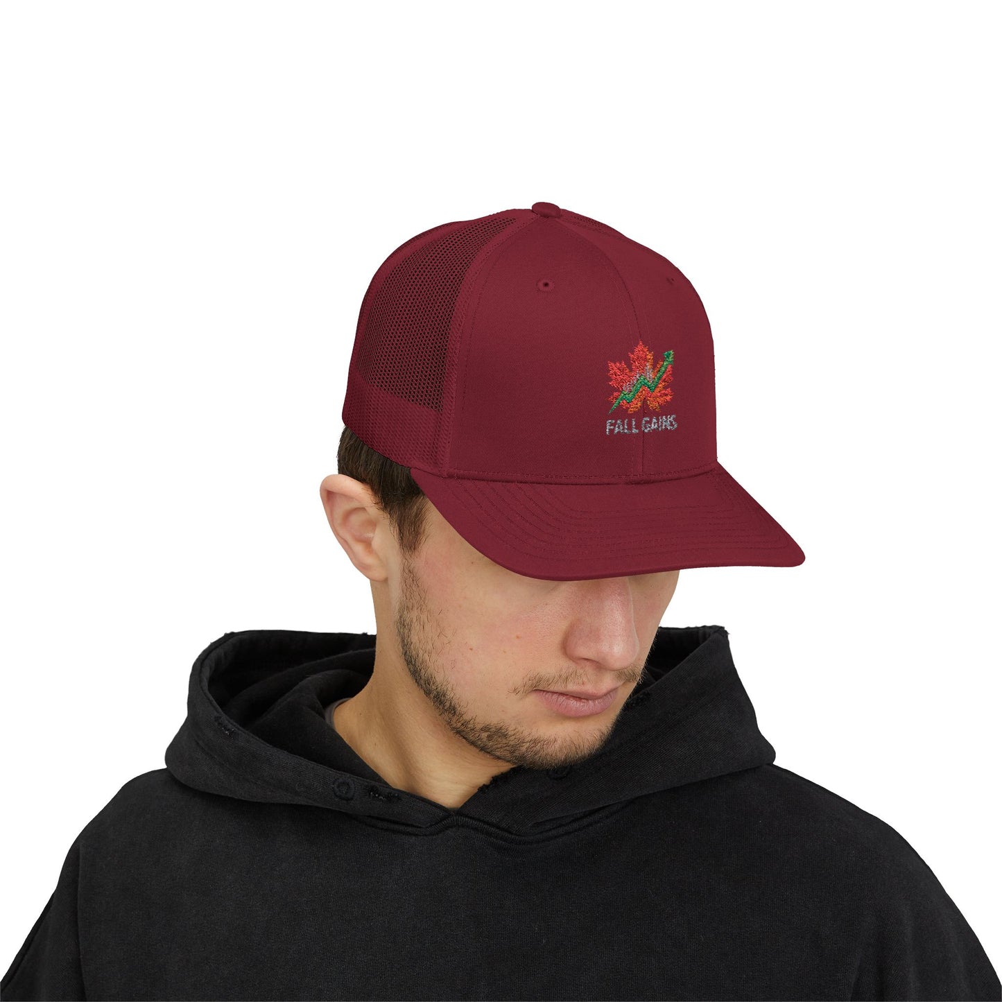 Q4 Execution Season Hoodie - Trading Charts Gridiron Design