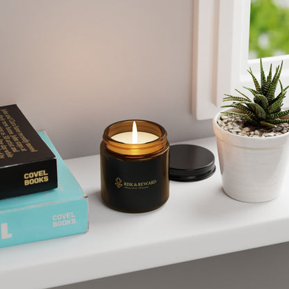 Risk & Reward Candle Candle - Luxurious Amber Jar | Perfect for Self-Care & Gifting - Candleholm