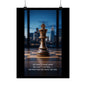 Vertical Poster - Matte Inspirational Artwork for Chess Enthusiasts and Strategists - Candleholm