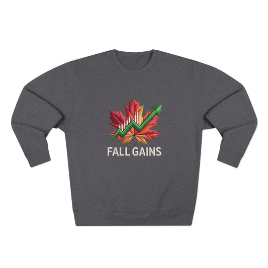 Execution Season Unisex Crewneck Sweatshirt - Q4 Trading Chart Design