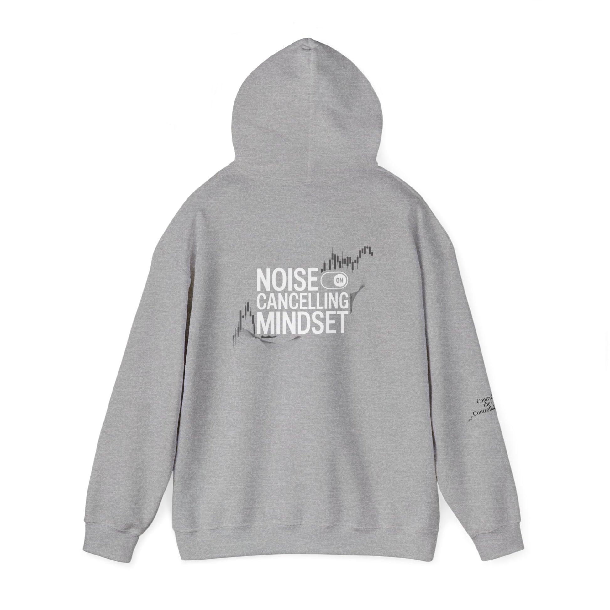 Noise Cancelling Mindset Hoodie – Stoic Trader Apparel for Mental Clarity and Focus - Candleholm