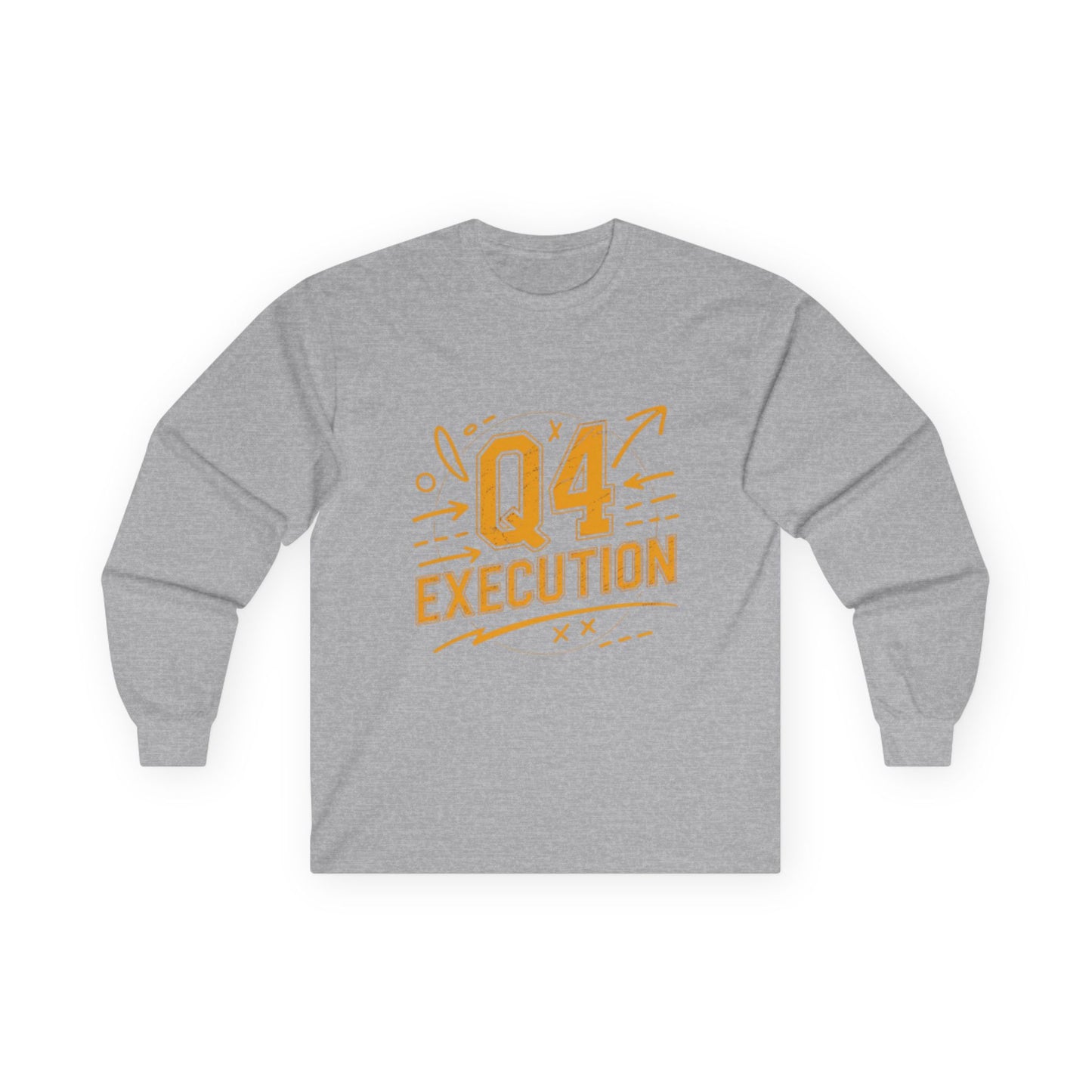The Autumn Execution Playbook – Q4 Trading Unisex Long Sleeve Tee, Motivational Gift, Business Casual Top, Team Spirit Shirt, Office Holiday Apparel - Candleholm