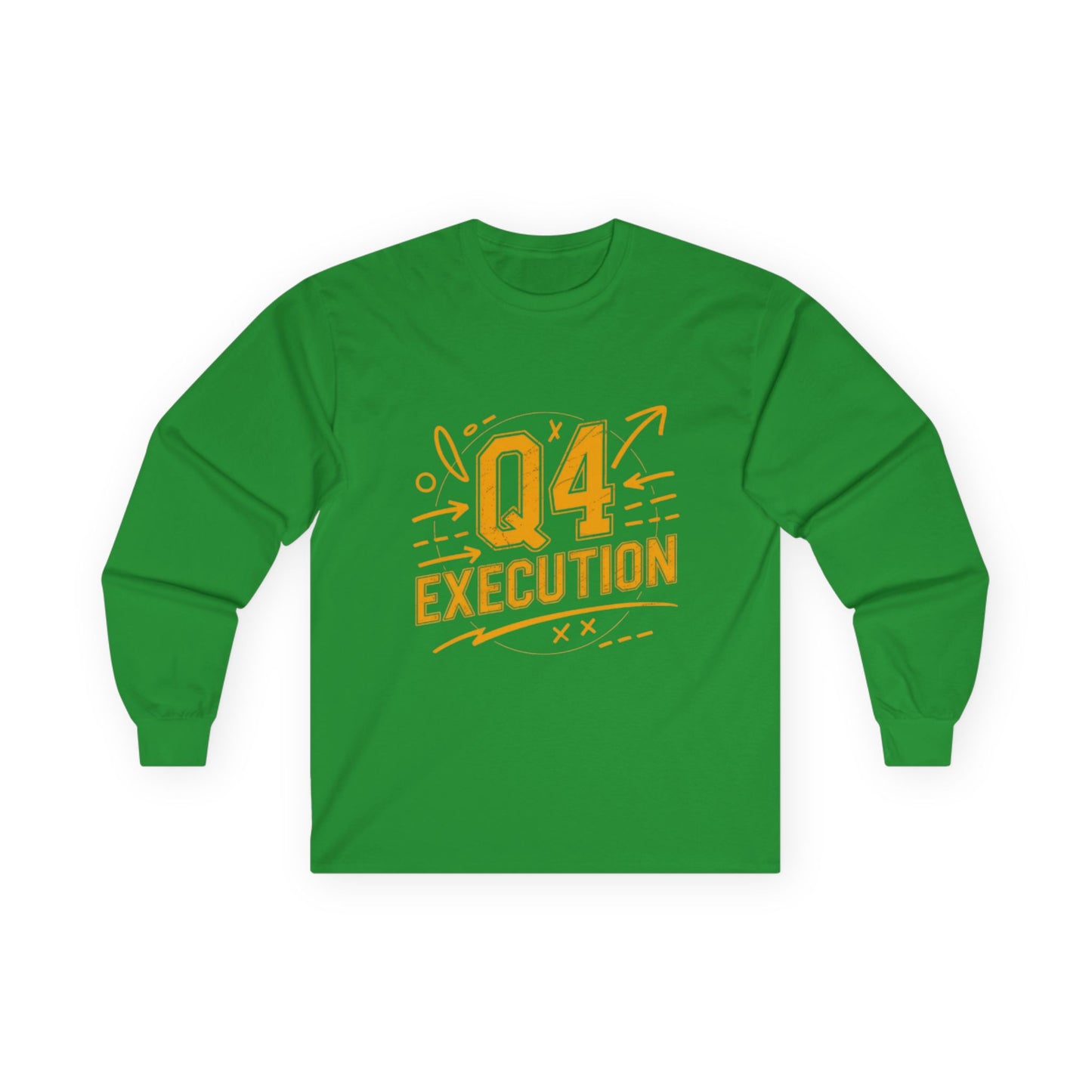 The Autumn Execution Playbook – Q4 Trading Unisex Long Sleeve Tee, Motivational Gift, Business Casual Top, Team Spirit Shirt, Office Holiday Apparel - Candleholm