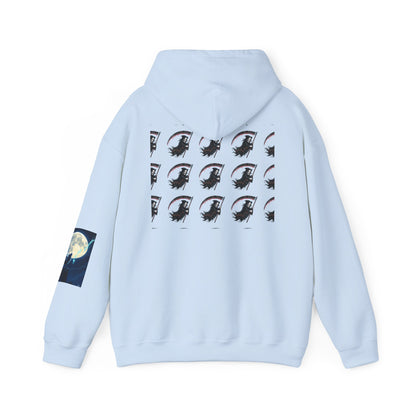 Pumpkin Pump – Bullish Halloween Rally Hoodie  Cozy Unisex Sweatshirt for Fall, Pumpkin and Moon Design, Perfect for Autumn Celebrations, Comfortable Gift [...] - Candleholm