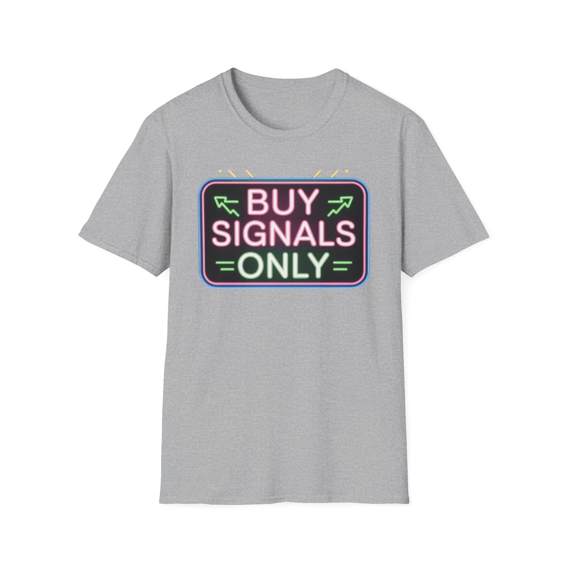 Buy Signals Only – Retro Trader T-Shirt Unisex Graphic Tee, Trendy Apparel, Gift for Friends, Streetwear Style, Buy Signals Only Shirt - Candleholm