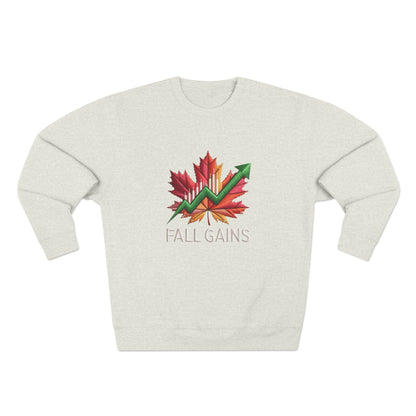 Execution Season Unisex Crewneck Sweatshirt - Q4 Trading Chart Design