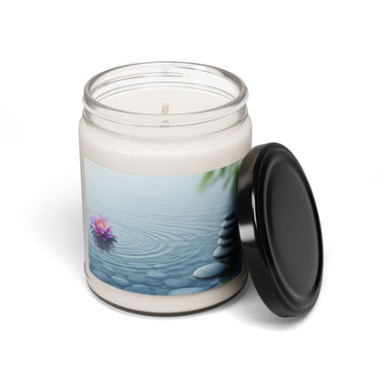 Tranquil Serenity Scented Soy Candle - 9oz Relaxation Gift - Candleholm