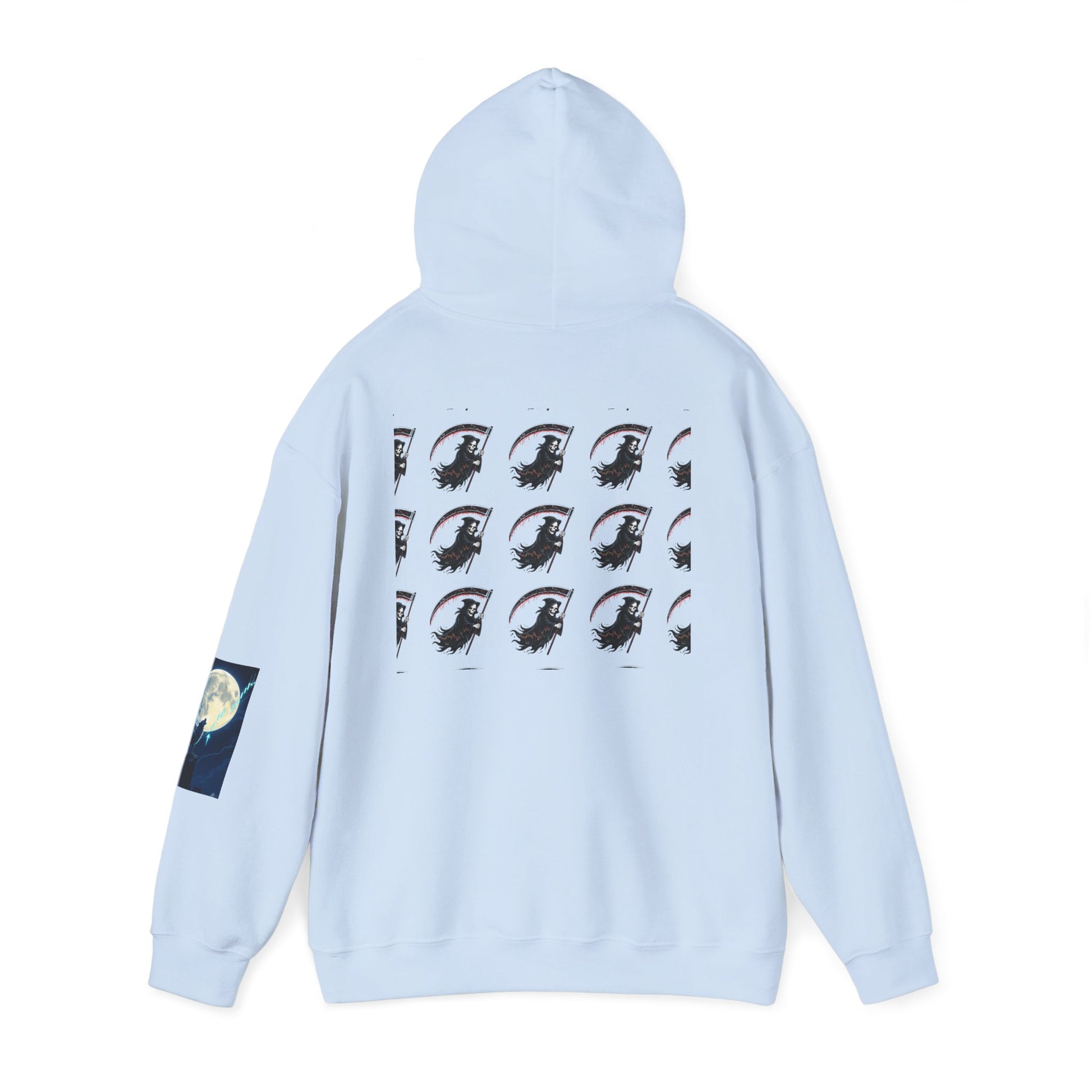Pumpkin Pump – Bullish Halloween Rally Hoodie  Cozy Unisex Sweatshirt for Fall, Pumpkin and Moon Design, Perfect for Autumn Celebrations, Comfortable Gift [...] - Candleholm