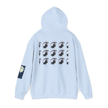 Pumpkin Pump – Bullish Halloween Rally Hoodie  Cozy Unisex Sweatshirt for Fall, Pumpkin and Moon Design, Perfect for Autumn Celebrations, Comfortable Gift [...] - Candleholm