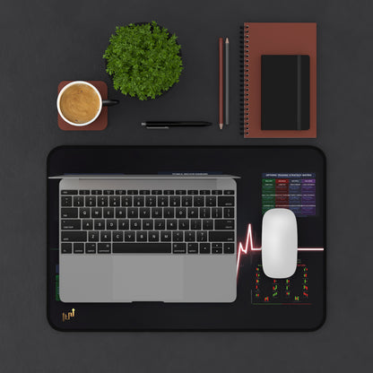 Ultimate Trader's  Day Trading Essentials Desk Mat - Candleholm
