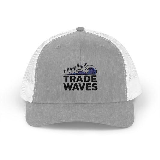 Snapback Cap for Traders - Trade the Wave  Design - Candleholm
