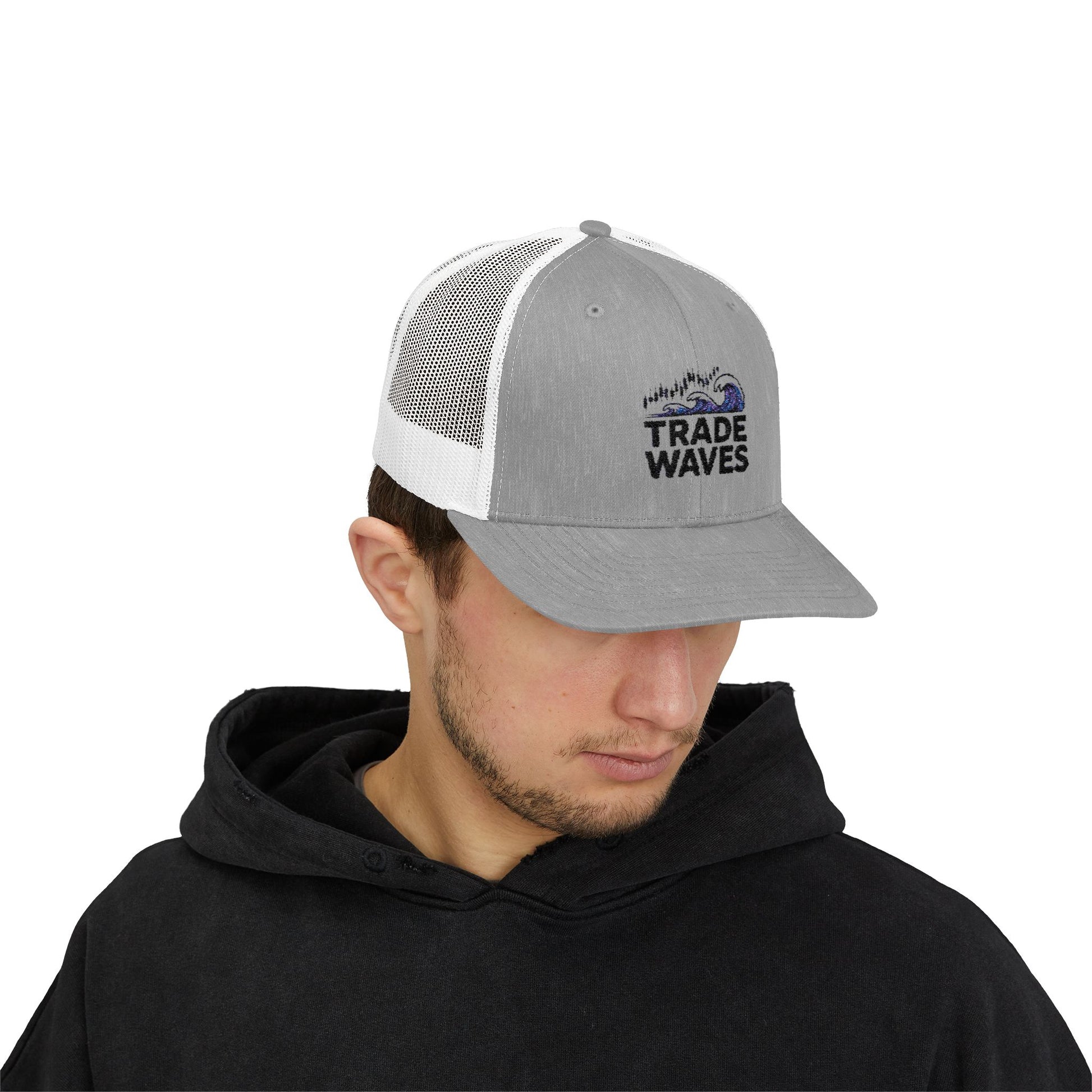 Snapback Cap for Traders - Trade the Wave  Design - Candleholm