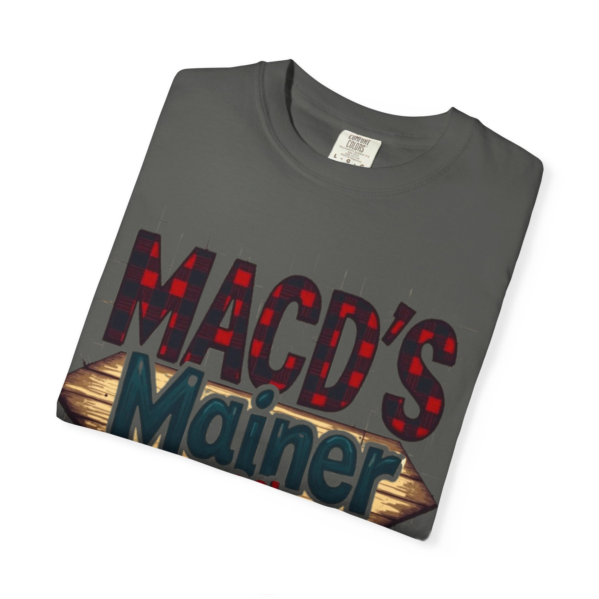 MACD’s a Mainer Tool, Baba – Funny Trader T-Shirt with Maine Accent - Candleholm