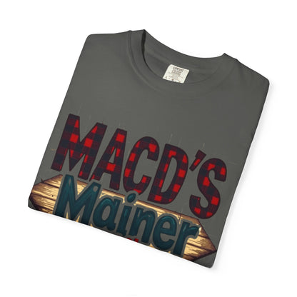 MACD’s a Mainer Tool, Baba – Funny Trader T-Shirt with Maine Accent - Candleholm