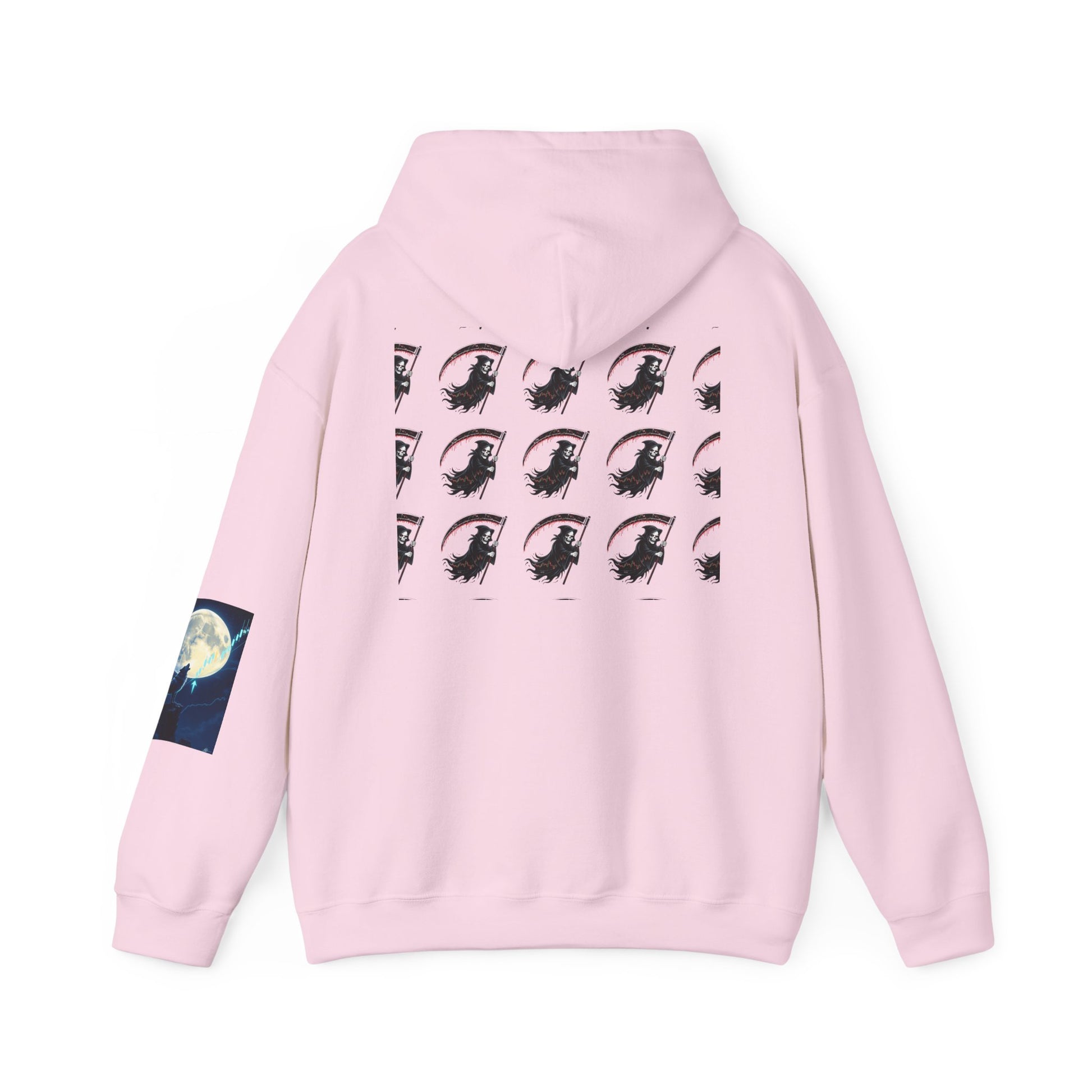 Pumpkin Pump – Bullish Halloween Rally Hoodie  Cozy Unisex Sweatshirt for Fall, Pumpkin and Moon Design, Perfect for Autumn Celebrations, Comfortable Gift [...] - Candleholm