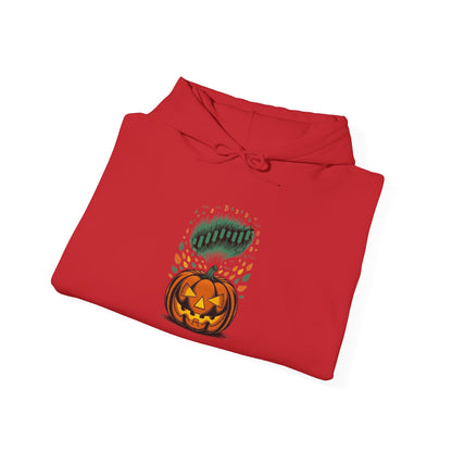 Pumpkin Pump – Bullish Halloween Rally Hoodie  Cozy Unisex Sweatshirt for Fall, Pumpkin and Moon Design, Perfect for Autumn Celebrations, Comfortable Gift [...] - Candleholm