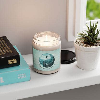 Find Your Balance in Every Trade Calming Scented Soy Candle - 'Find Your Balance' - 9oz - Candleholm