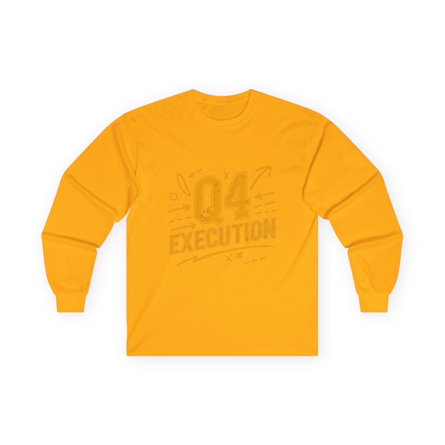 The Autumn Execution Playbook – Q4 Trading Unisex Long Sleeve Tee, Motivational Gift, Business Casual Top, Team Spirit Shirt, Office Holiday Apparel - Candleholm