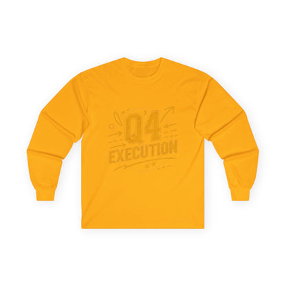 The Autumn Execution Playbook – Q4 Trading Unisex Long Sleeve Tee, Motivational Gift, Business Casual Top, Team Spirit Shirt, Office Holiday Apparel - Candleholm