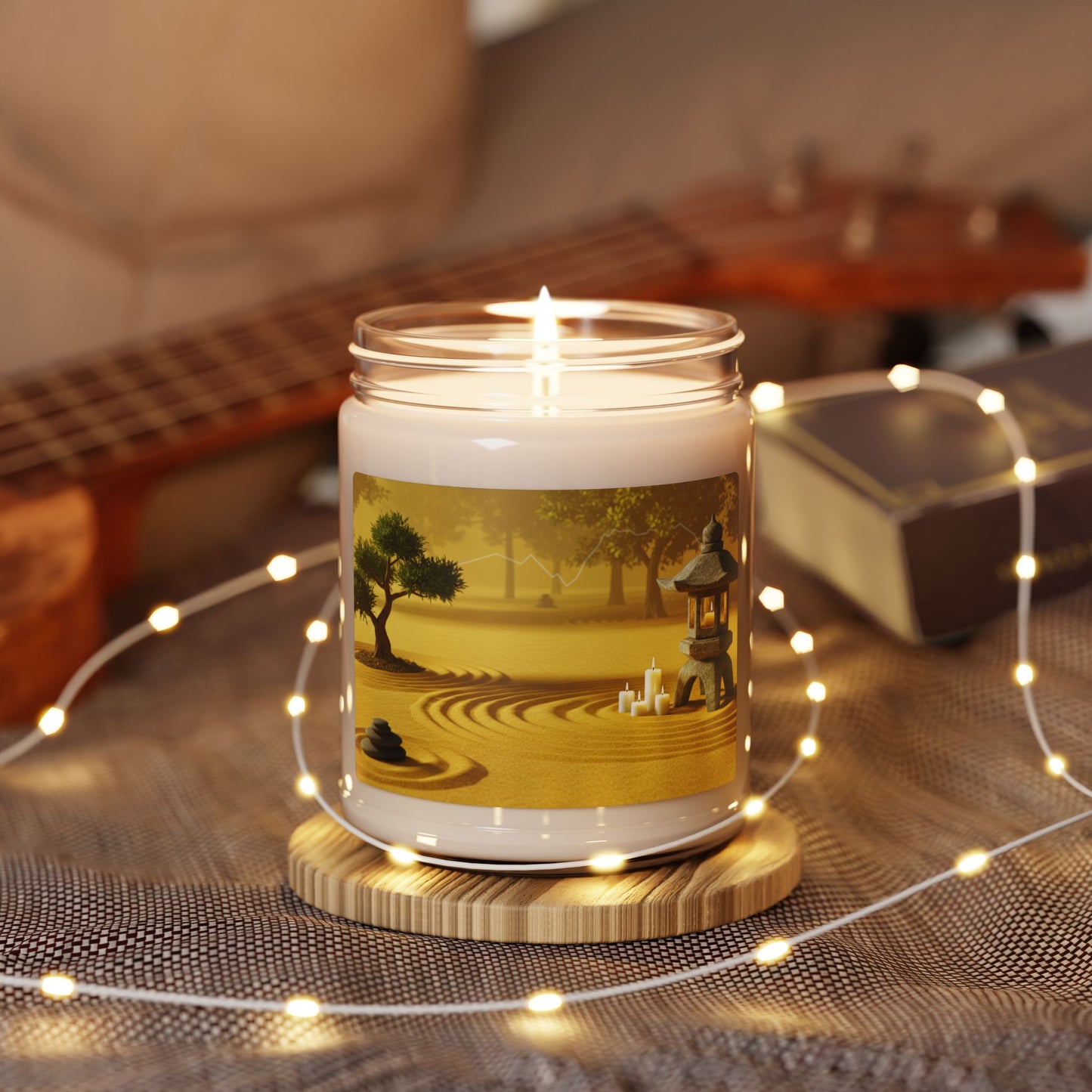 Zen Day Trading Garden Scented Soy Candle | 9oz Aromatherapy Candle for Relaxation - Candleholm