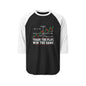 Trading Floor Stock Market Bull and Bear Three-Quarter Sleeve Raglan Shirt - Candleholm