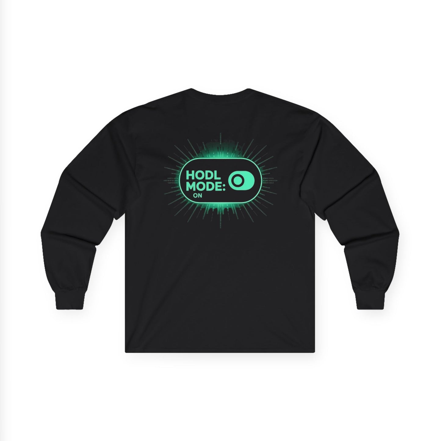 HODL Mode Long Sleeve Tee, Crypto Gift, Unisex T-Shirt, Investment Apparel, Funny Meme Shirt, Casual Wear, Layering Top - Candleholm