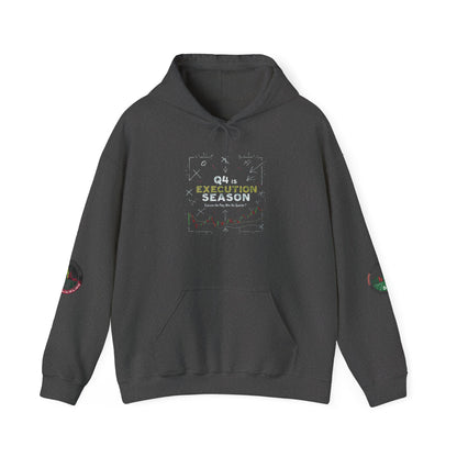 Q4 Execution Season Hoodie | Trading Championship Edition Streetwear, Casual Gift for Him/Her, Perfect for Fall/Winter, Trendy Apparel - Candleholm
