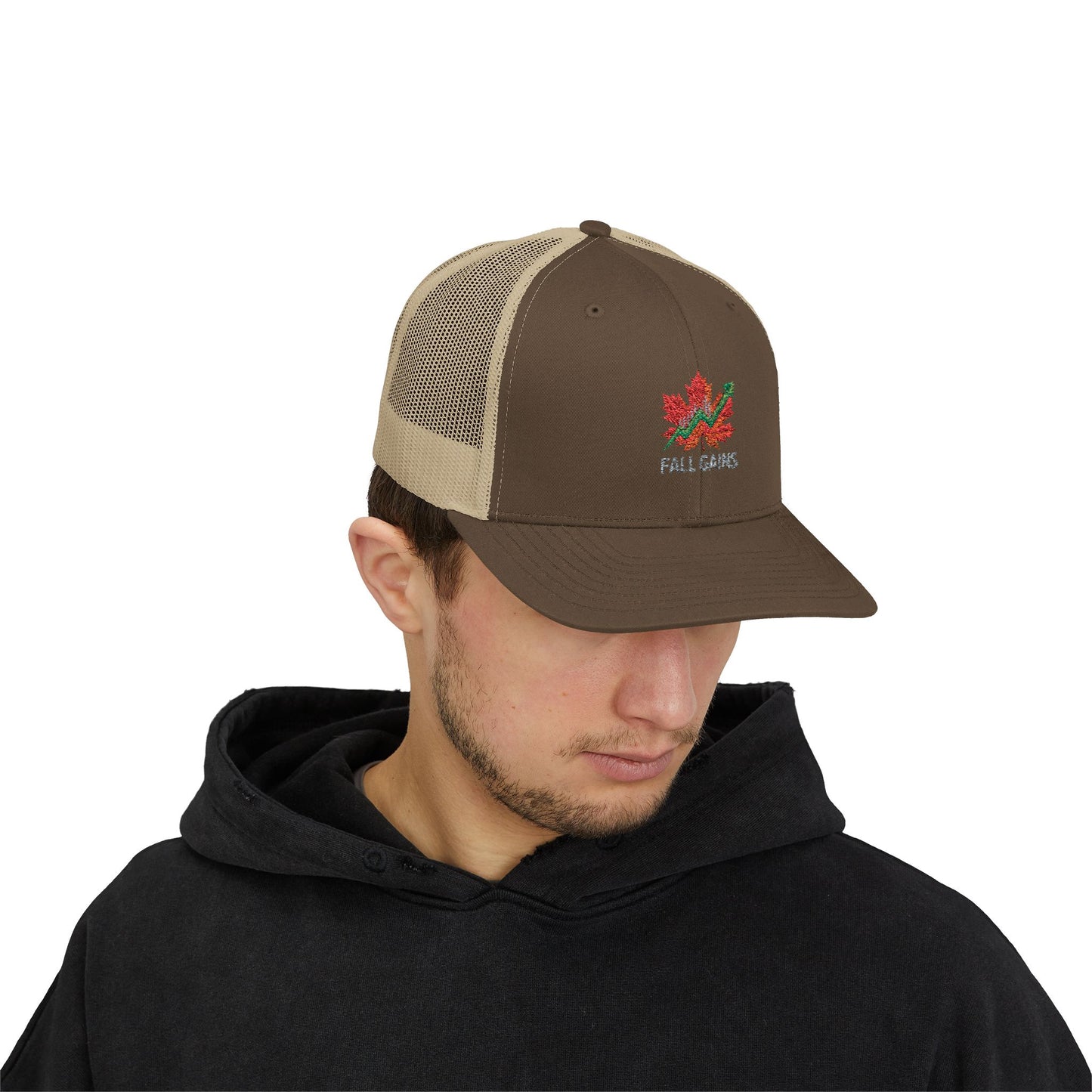 Q4 Execution Season Hoodie - Trading Charts Gridiron Design