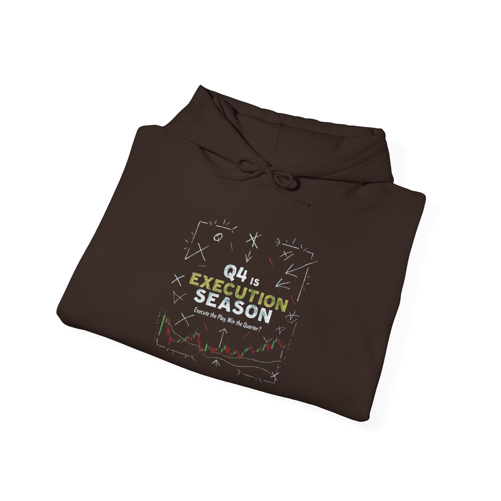 Q4 Execution Season Hoodie | Trading Championship Edition Streetwear, Casual Gift for Him/Her, Perfect for Fall/Winter, Trendy Apparel - Candleholm