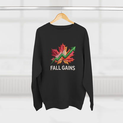 Execution Season Unisex Crewneck Sweatshirt - Q4 Trading Chart Design