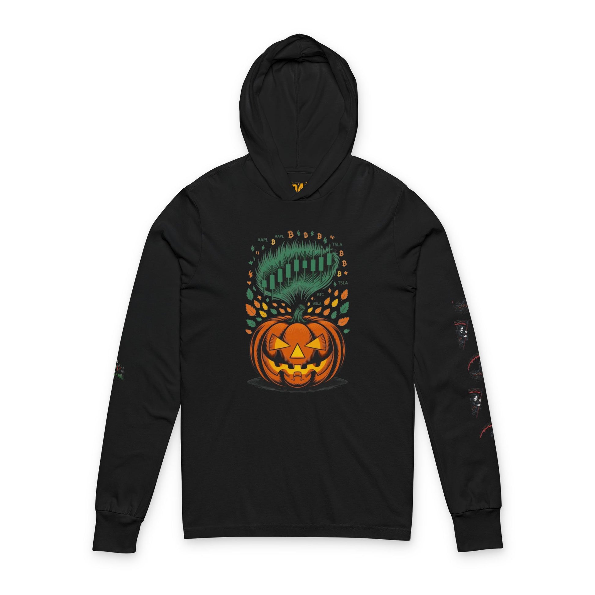 Trader's Halloween long Sleeve hoodie - Candleholm