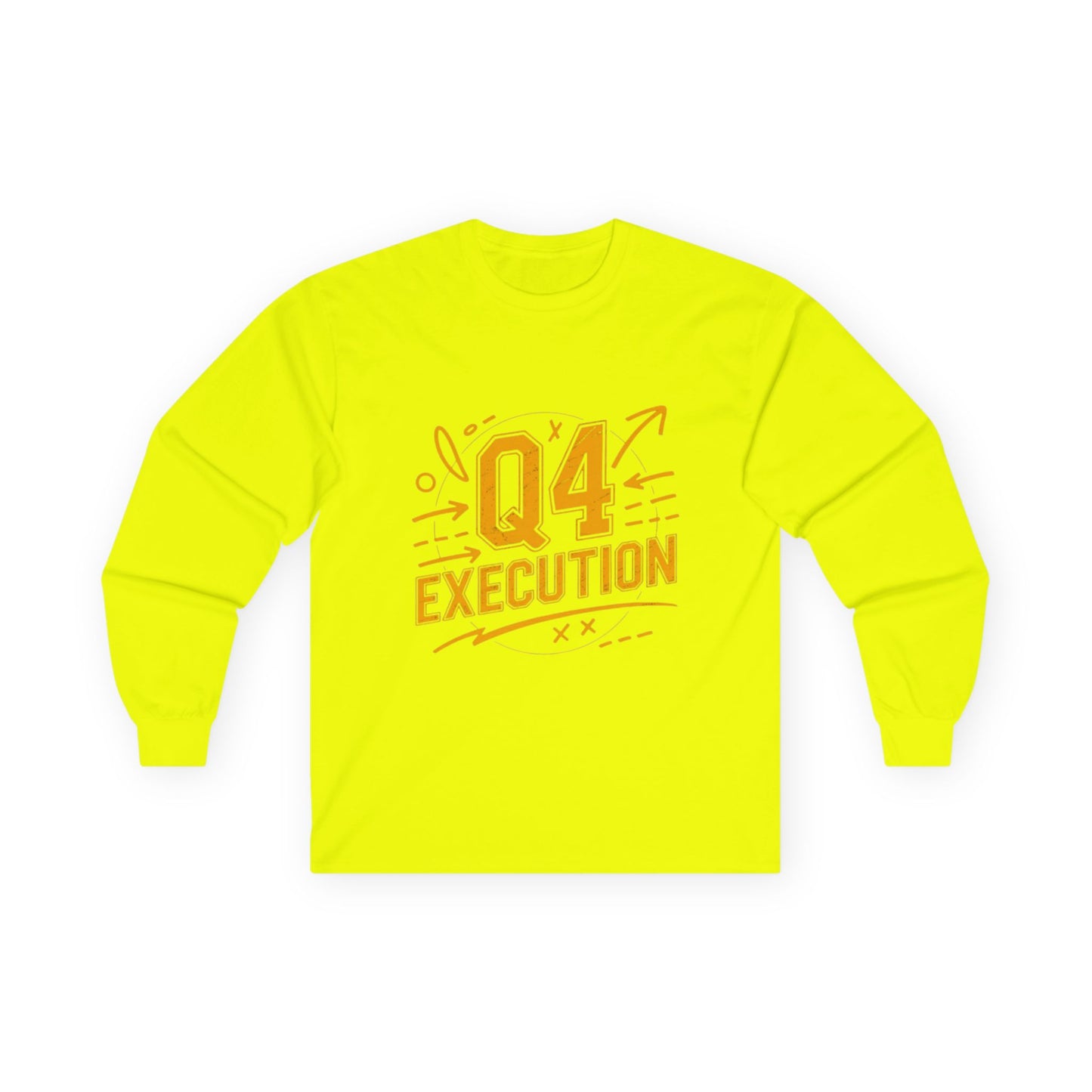 The Autumn Execution Playbook – Q4 Trading Unisex Long Sleeve Tee, Motivational Gift, Business Casual Top, Team Spirit Shirt, Office Holiday Apparel - Candleholm