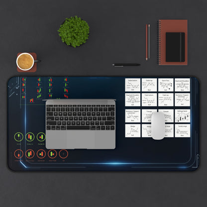 Trading Desk Mat – Sleek, Functional & Professional - Candleholm