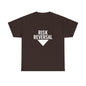 Risk Reversal Unisex Heavy Cotton Tee, Casual Graphic T-Shirt, Motivational Shirt, Relaxed Fit Tee, Thought-Provoking Wear - Candleholm