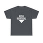 Risk Reversal Unisex Heavy Cotton Tee, Casual Graphic T-Shirt, Motivational Shirt, Relaxed Fit Tee, Thought-Provoking Wear - Candleholm