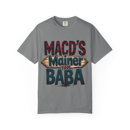 MACD’s a Mainer Tool, Baba – Funny Trader T-Shirt with Maine Accent - Candleholm