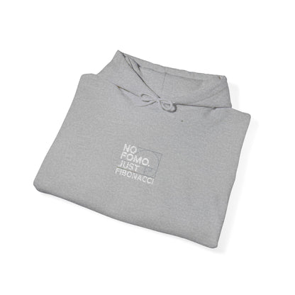 No FOMO, Just Fibonacci – Funny Trading Unisex Heavy Blend™ Hooded Sweatshirt - Candleholm
