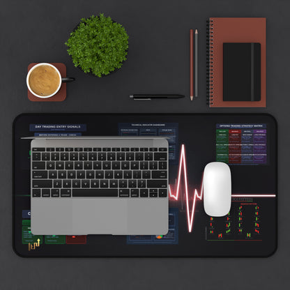 Ultimate Trader's  Day Trading Essentials Desk Mat - Candleholm