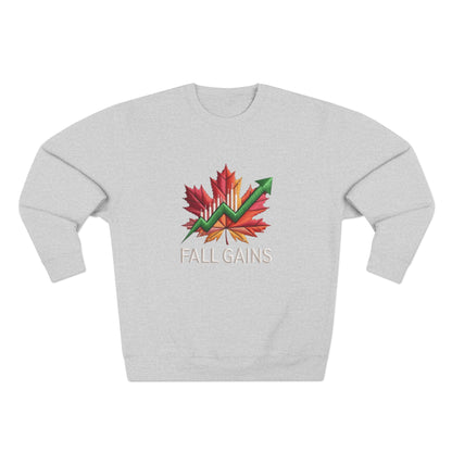 Execution Season Unisex Crewneck Sweatshirt - Q4 Trading Chart Design