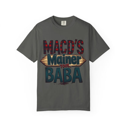 MACD’s a Mainer Tool, Baba – Funny Trader T-Shirt with Maine Accent - Candleholm