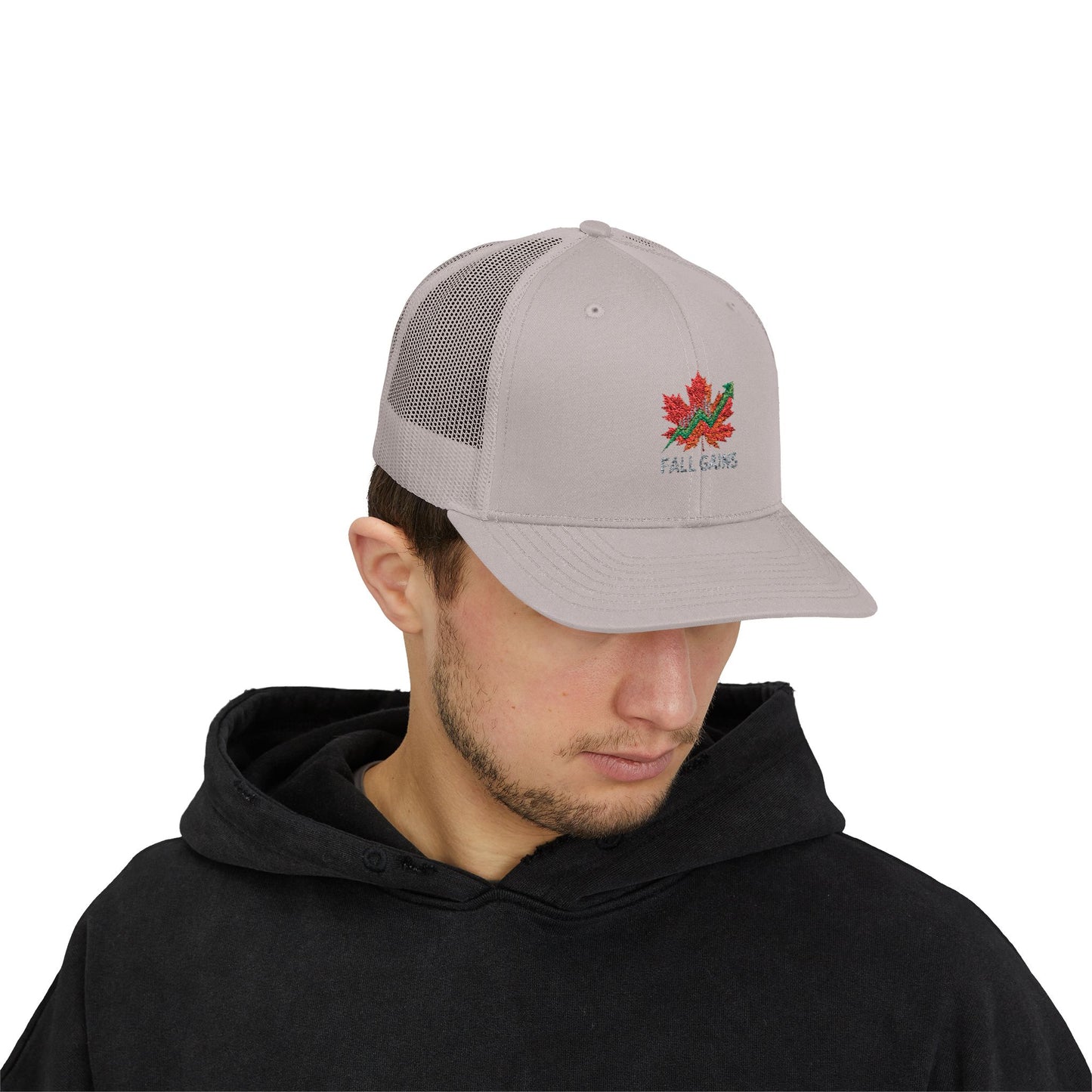 Q4 Execution Season Hoodie - Trading Charts Gridiron Design