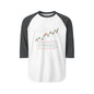 Trading Floor Stock Market Bull and Bear Three-Quarter Sleeve Raglan Shirt - Candleholm