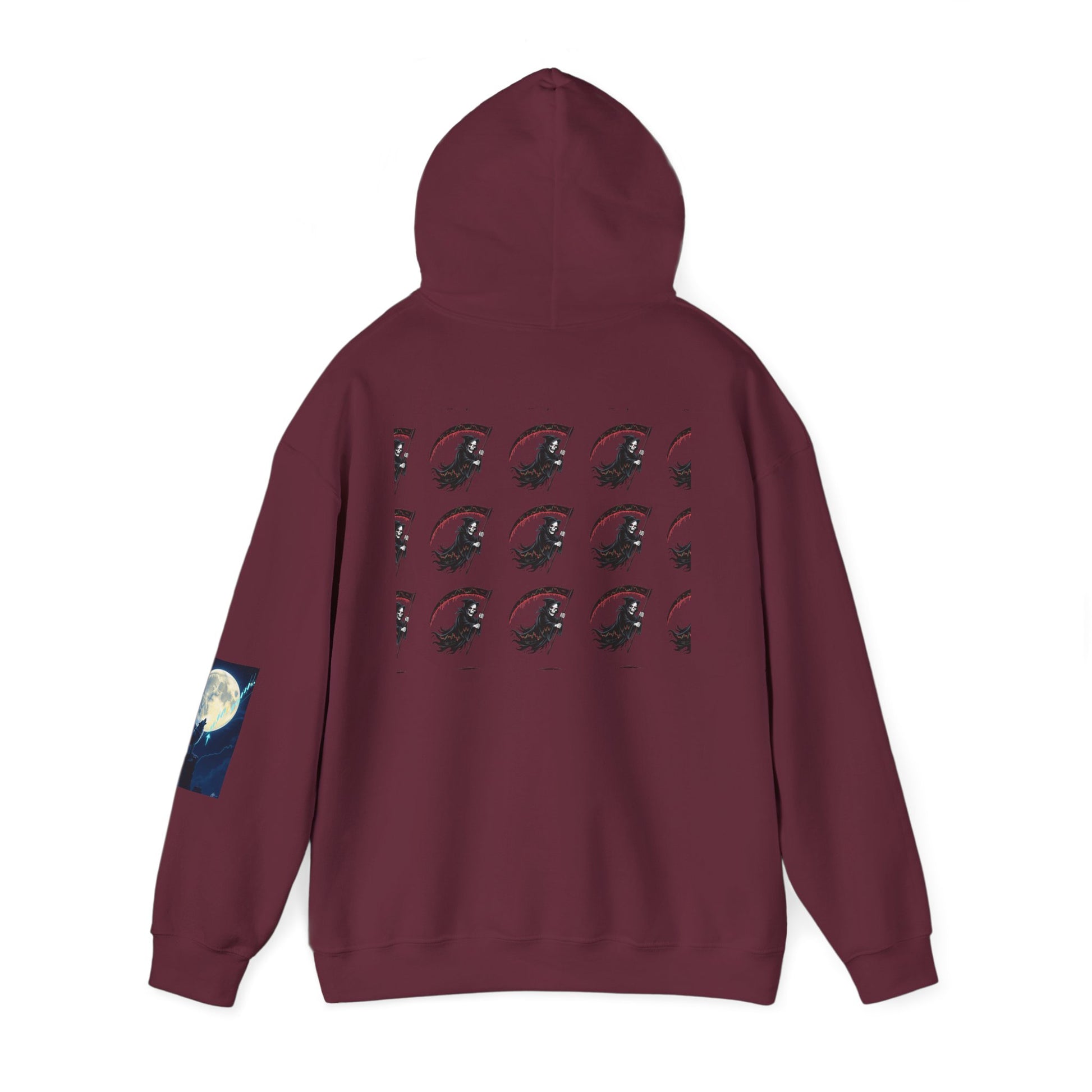 Pumpkin Pump – Bullish Halloween Rally Hoodie  Cozy Unisex Sweatshirt for Fall, Pumpkin and Moon Design, Perfect for Autumn Celebrations, Comfortable Gift [...] - Candleholm