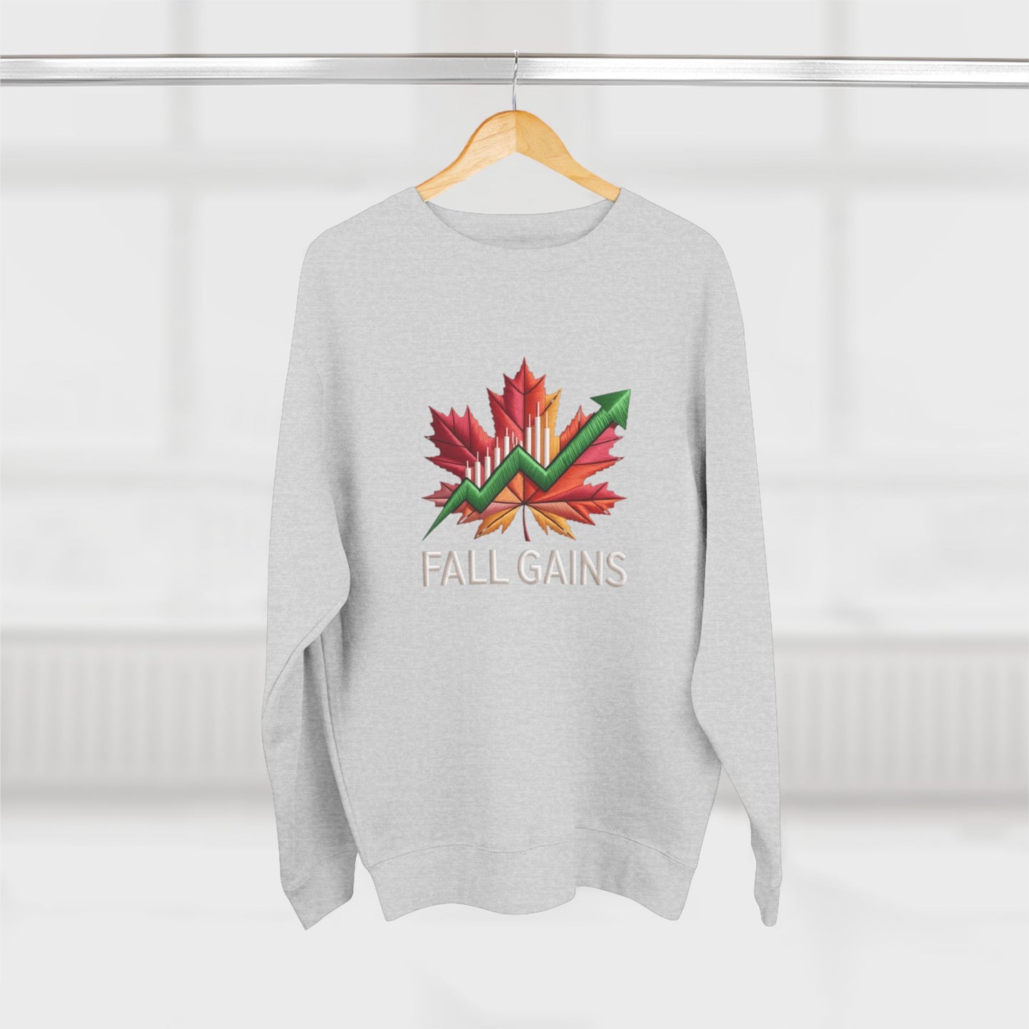 Execution Season Unisex Crewneck Sweatshirt - Q4 Trading Chart Design
