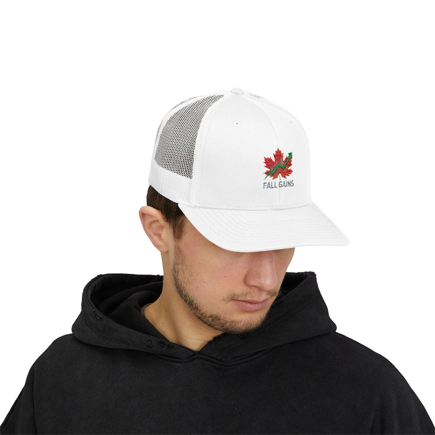 Q4 Execution Season Hoodie - Trading Charts Gridiron Design