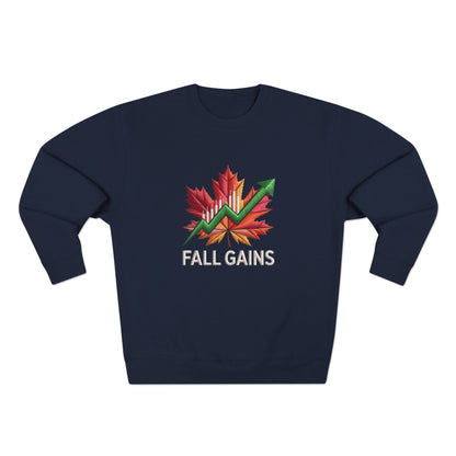 Execution Season Unisex Crewneck Sweatshirt - Q4 Trading Chart Design