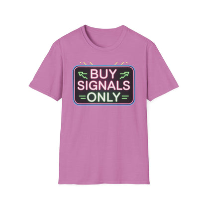 Buy Signals Only – Retro Trader T-Shirt Unisex Graphic Tee, Trendy Apparel, Gift for Friends, Streetwear Style, Buy Signals Only Shirt - Candleholm